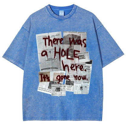 There Was a Hole Vintage Distressed T-shirt