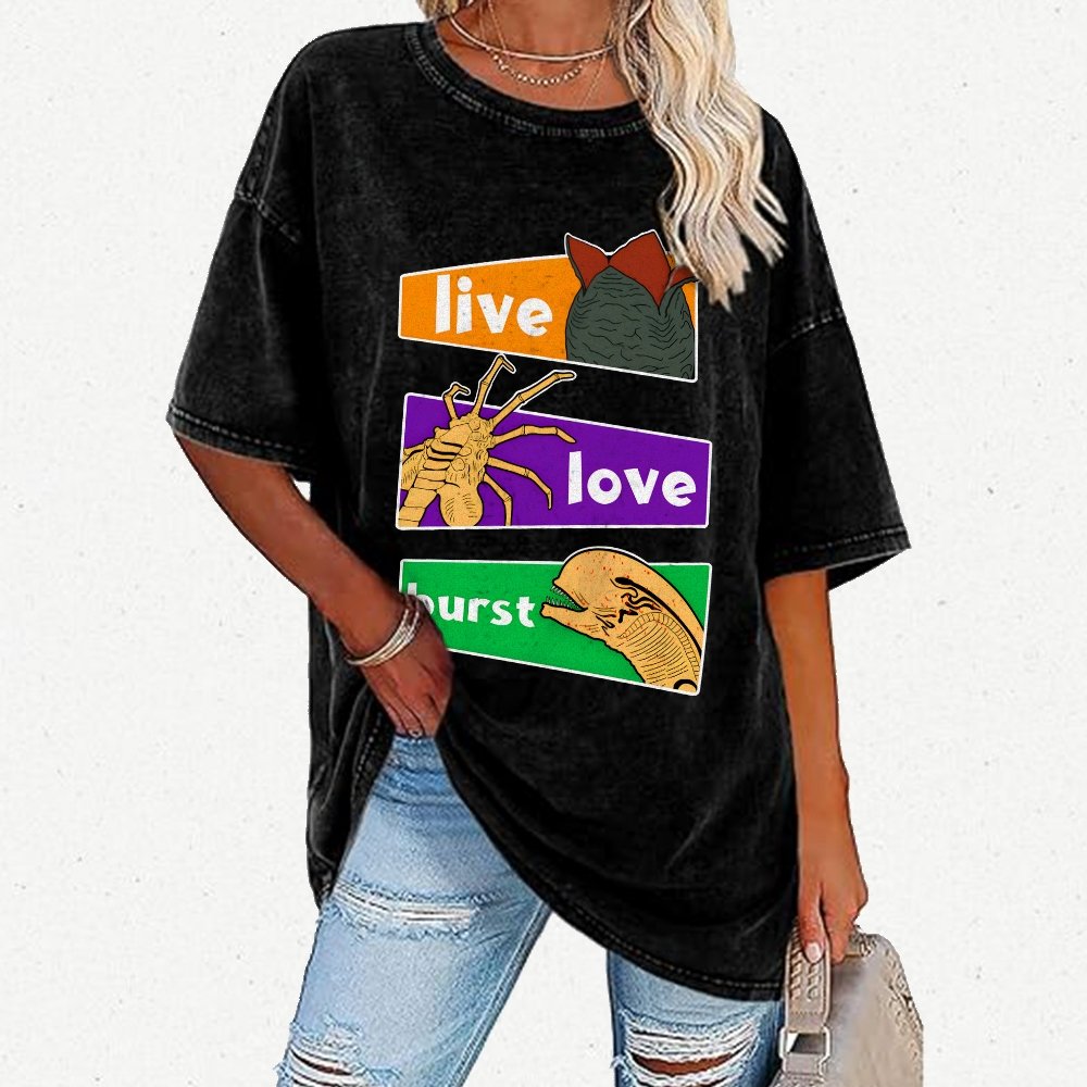 Give Me A Hug Vintage Distressed T-shirt