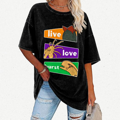 Give Me A Hug Vintage Distressed T-shirt