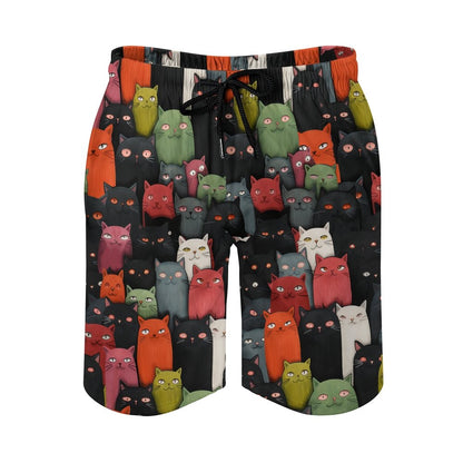 The Cat Geek Geek Shorts
