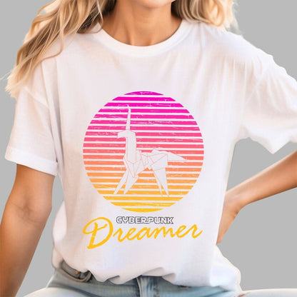 Cyberpunk Dreamer Unisex Geek T-Shirt