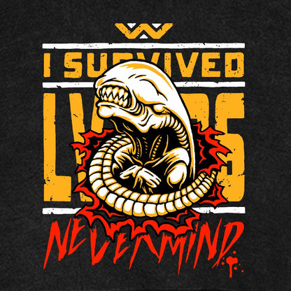 I Survived Vintage Distressed Hoodie