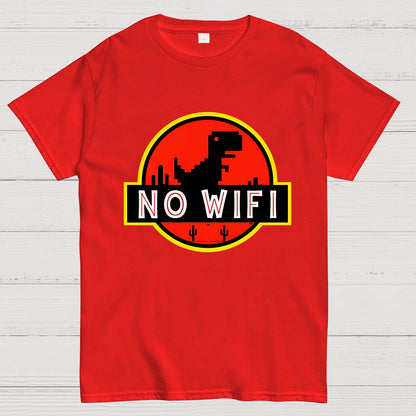 No Wifi��Geeky T-Shirt