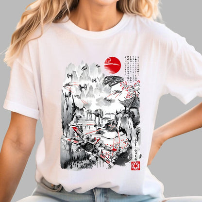 Last Battle of the Cosmic Conflict Geek T-Shirt