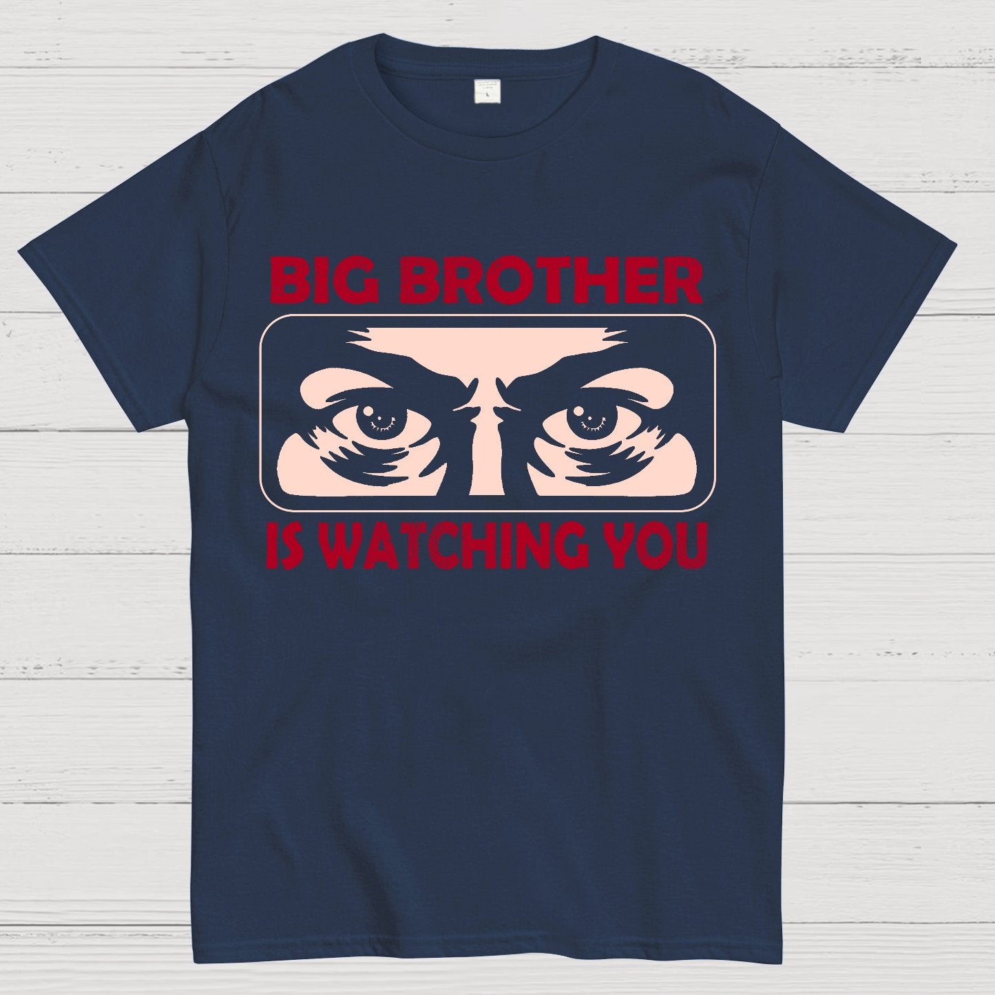 Ministry Of Truth Big Brother Is Watching You Sarcasm Geek T-Shirt