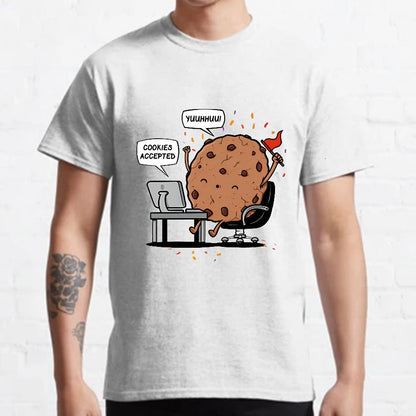 Cookies Accepted Nerdy T-Shirt