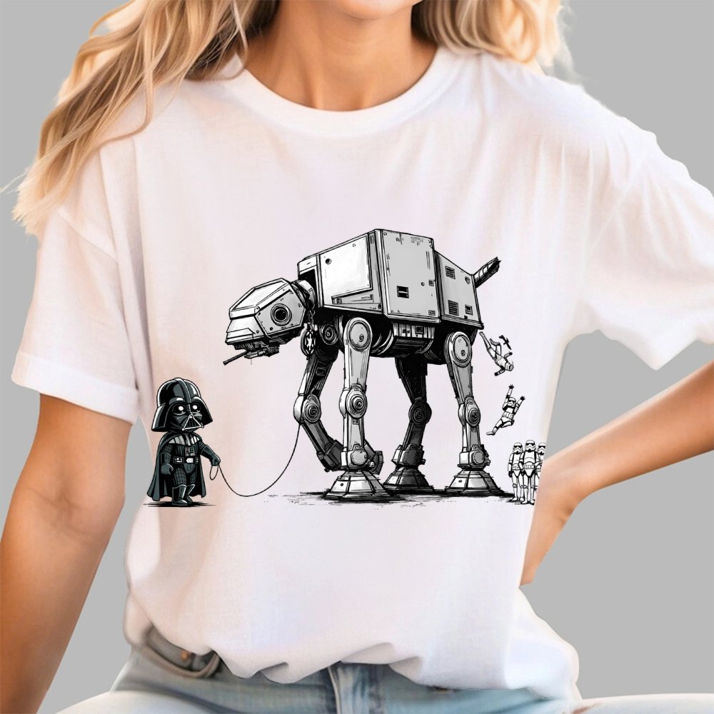 Imperial Robot Dog Poop Geek T-Shirt
