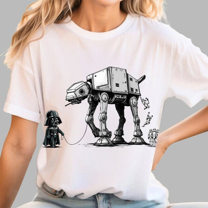 Imperial Robot Dog Poop Geek T-Shirt