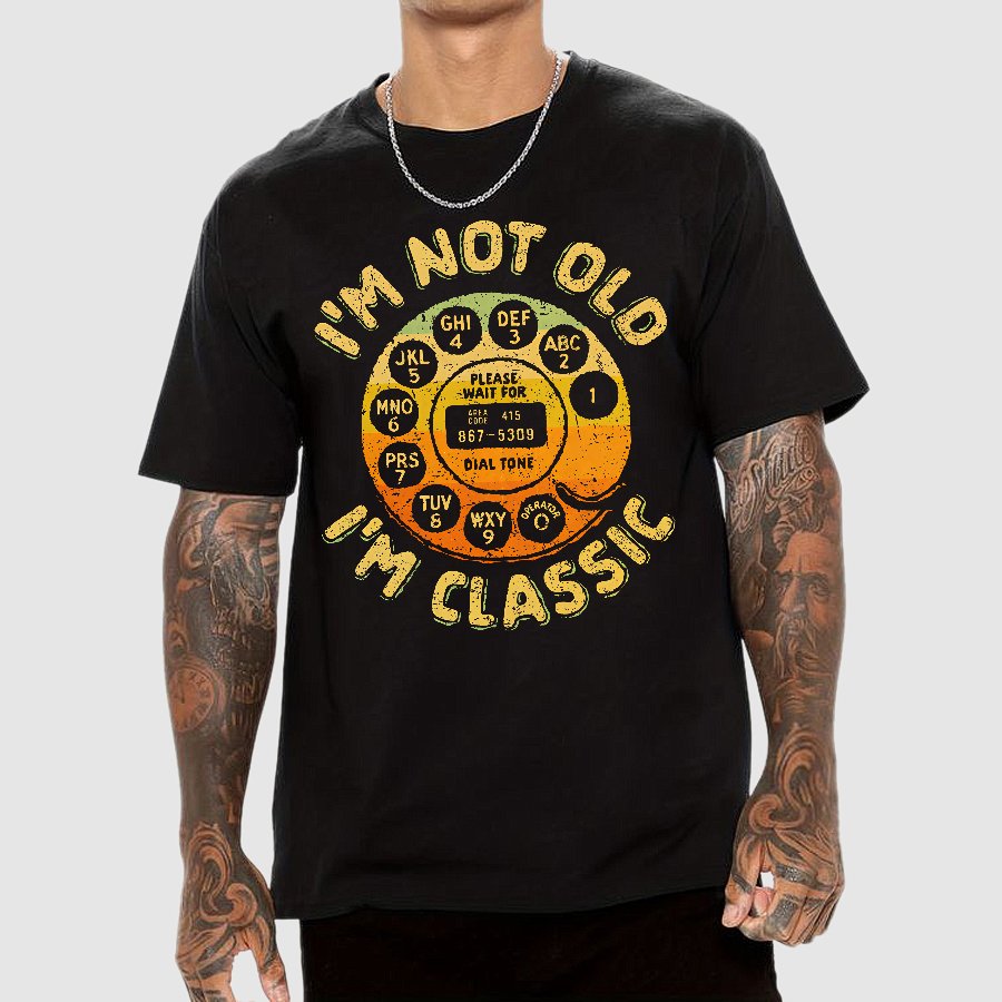 I'm Not Old I'm Classic Geek T-Shirt