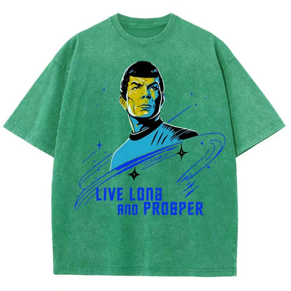 Live long and prosper Vintage Distressed T-shirt