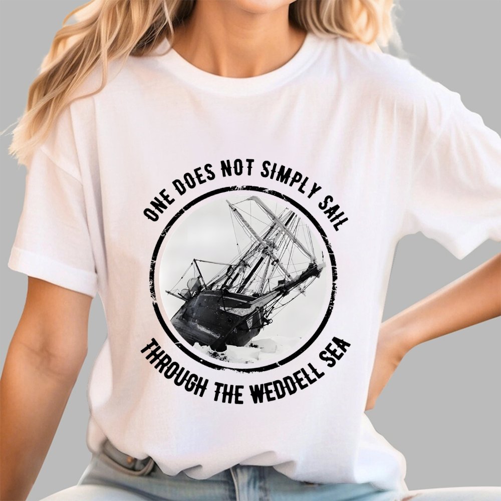 Shackleton Endurance Weddell Sea Geek T-Shirt