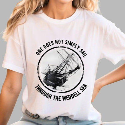 Shackleton Endurance Weddell Sea Geek T-Shirt
