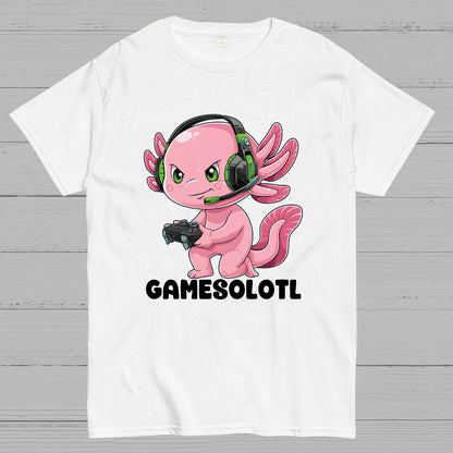 Gamer Axolotl Geek T-Shirt