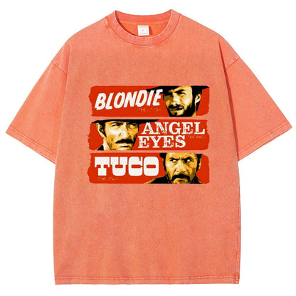 Blonde Angel Tuco Vintage Distressed T-shirt