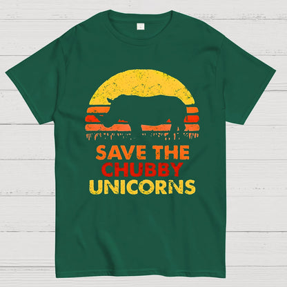 Save The Chubby Unicorns Geek T-Shirt