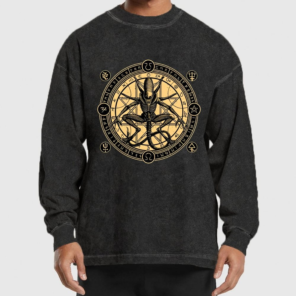 Creation Washed Long Sleeve Tee