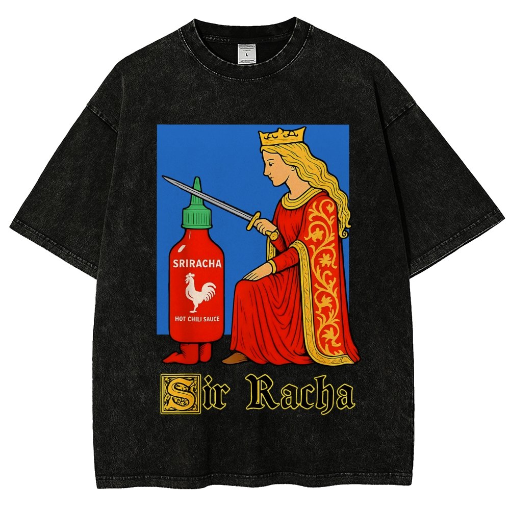 Sir Racha Vintage Distressed T-shirt