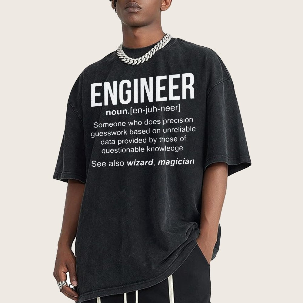 Engineer Vintage Distressed T-shirt