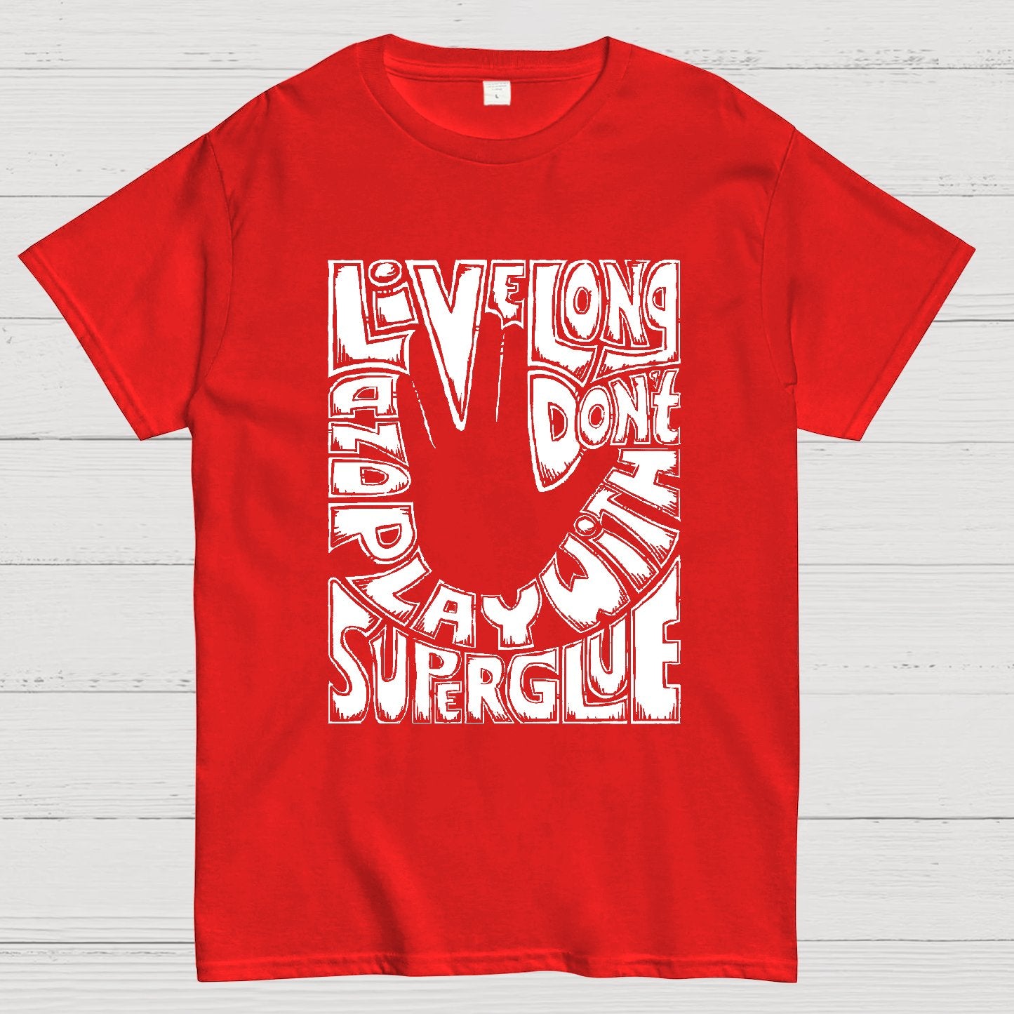 Don't Play With Superglue Geek T-Shirt