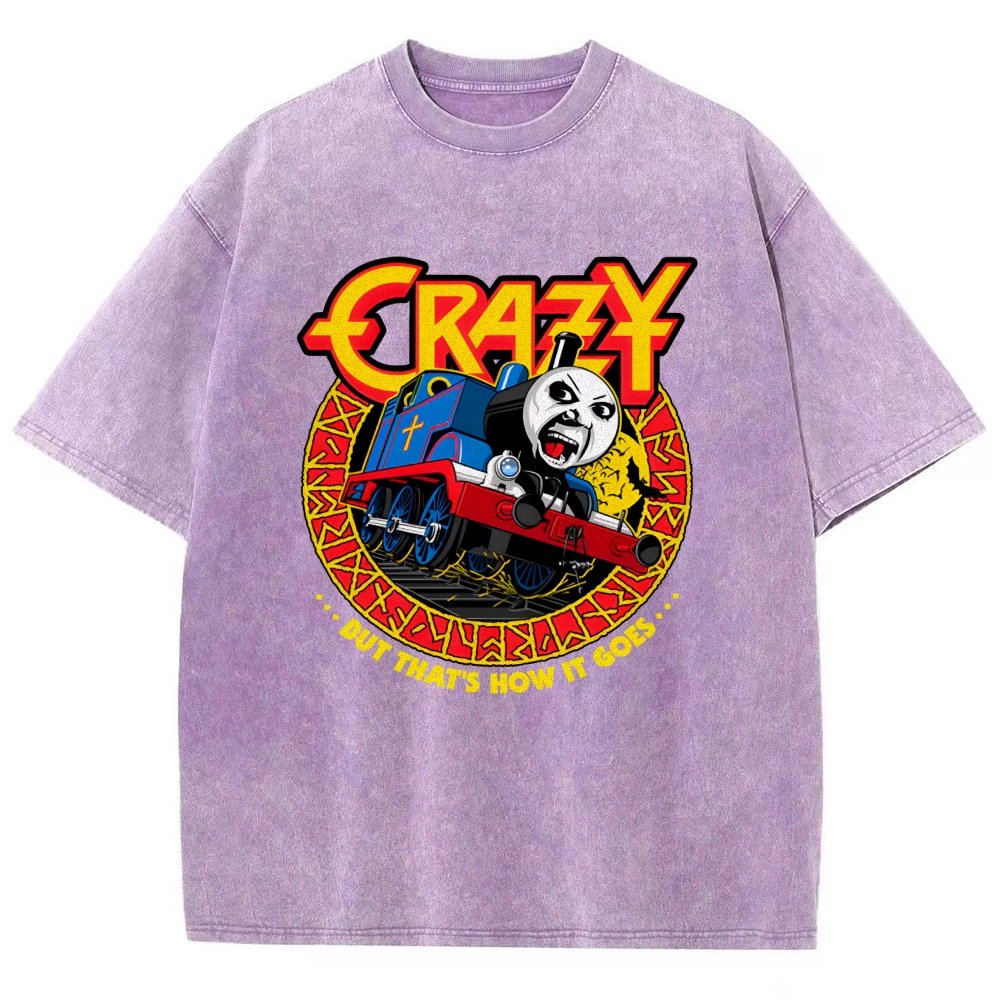 Crazy Tom Vintage Distressed T-shirt