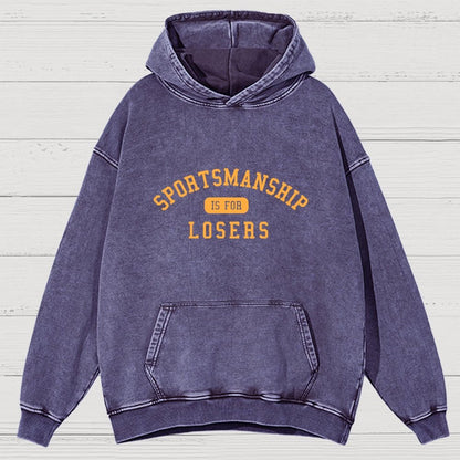Sportsmanship Vintage Distressed Hoodie