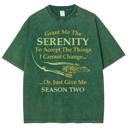 Grant Me Serenity Vintage Distressed T-shirt