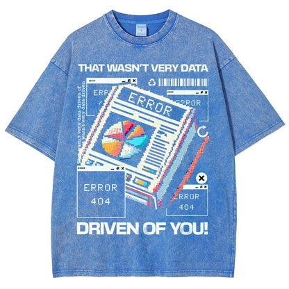 That Wasn't Very Logic Based Of You Funny Vintage Distressed T-shirt