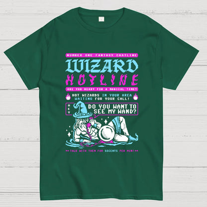 Wizard Hotline Geek T-Shirt