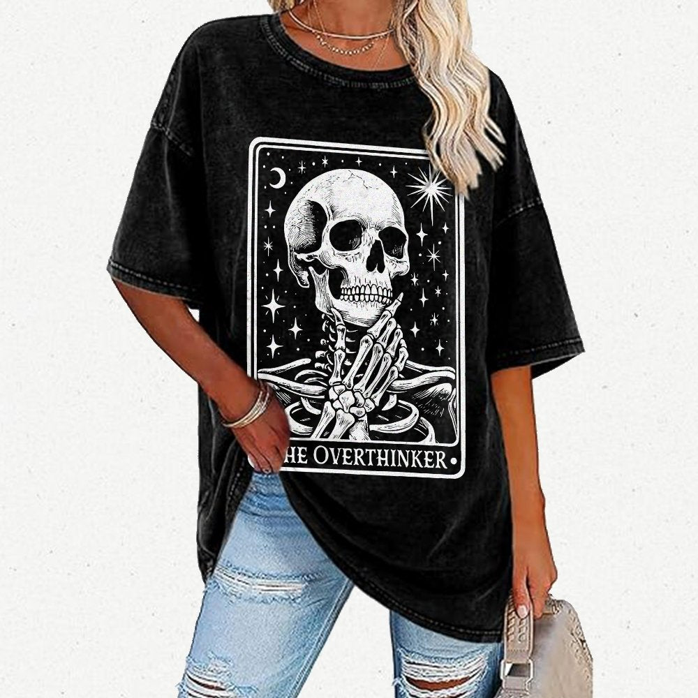 The Overthinker Vintage Distressed T-shirt