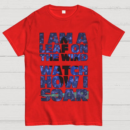 Leaf on the Wind Unisex Geek T-Shirt