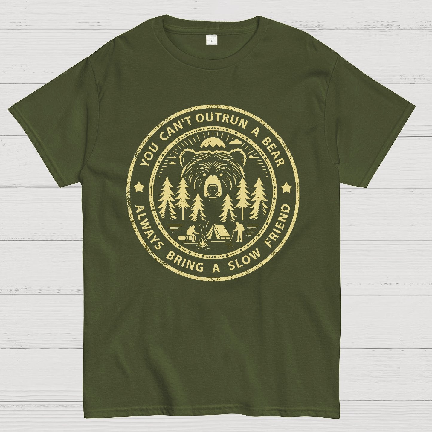You Can't Outrun A Bear.Geek T-Shirt