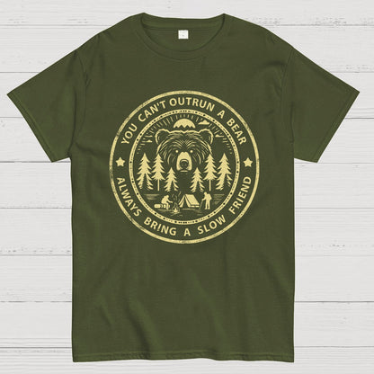 You Can't Outrun A Bear.Geek T-Shirt