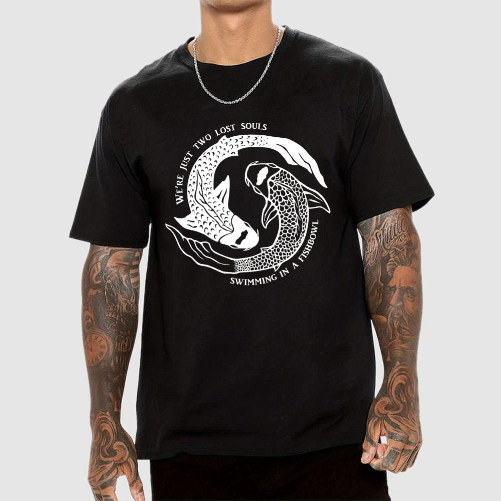 We're Just Two Lost Souls, Swimming In A Fish Bowl Geek T-Shirt
