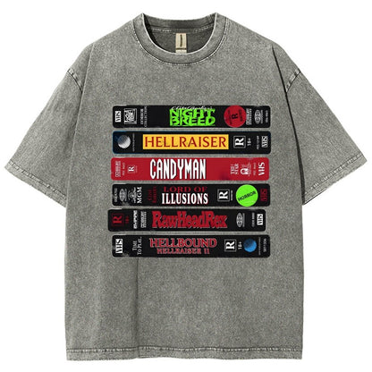 VHS Barker Vintage Distressed T-shirt