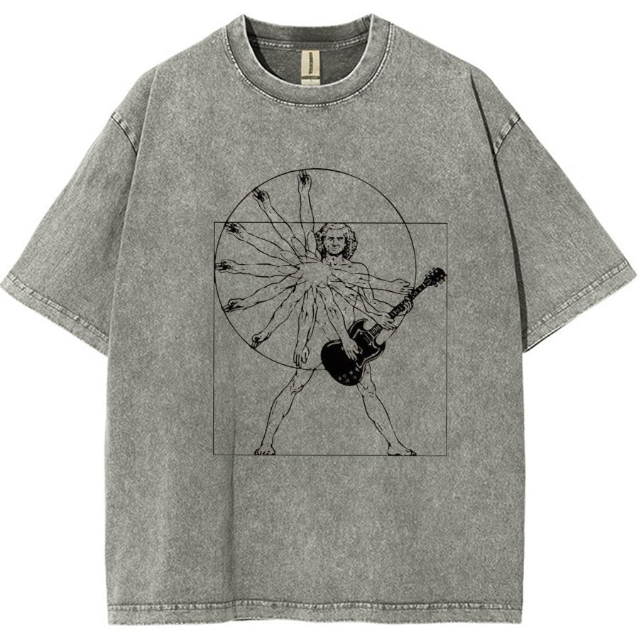 Funny Vintage Distressed T-shirt