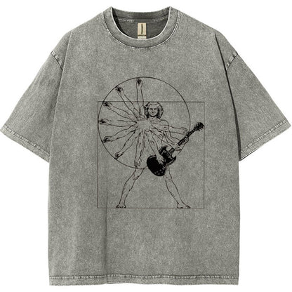 Funny Vintage Distressed T-shirt