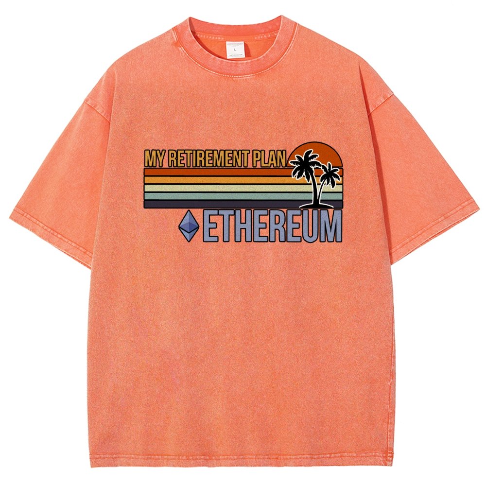 ETH Retirement Plan Vintage Distressed T-shirt