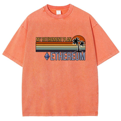 ETH Retirement Plan Vintage Distressed T-shirt