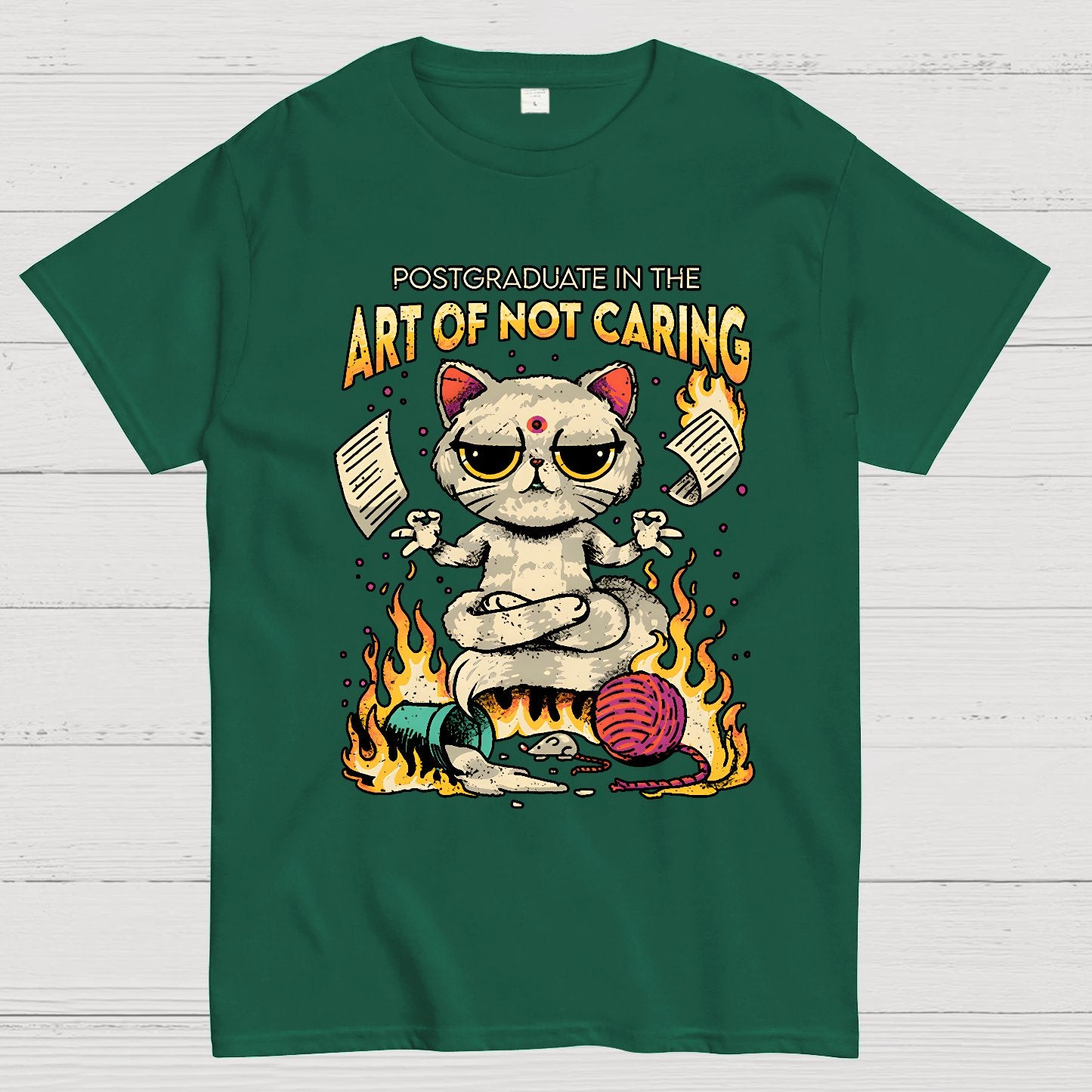 Postgraduate In The Art of Letting Go Geek T-Shirt