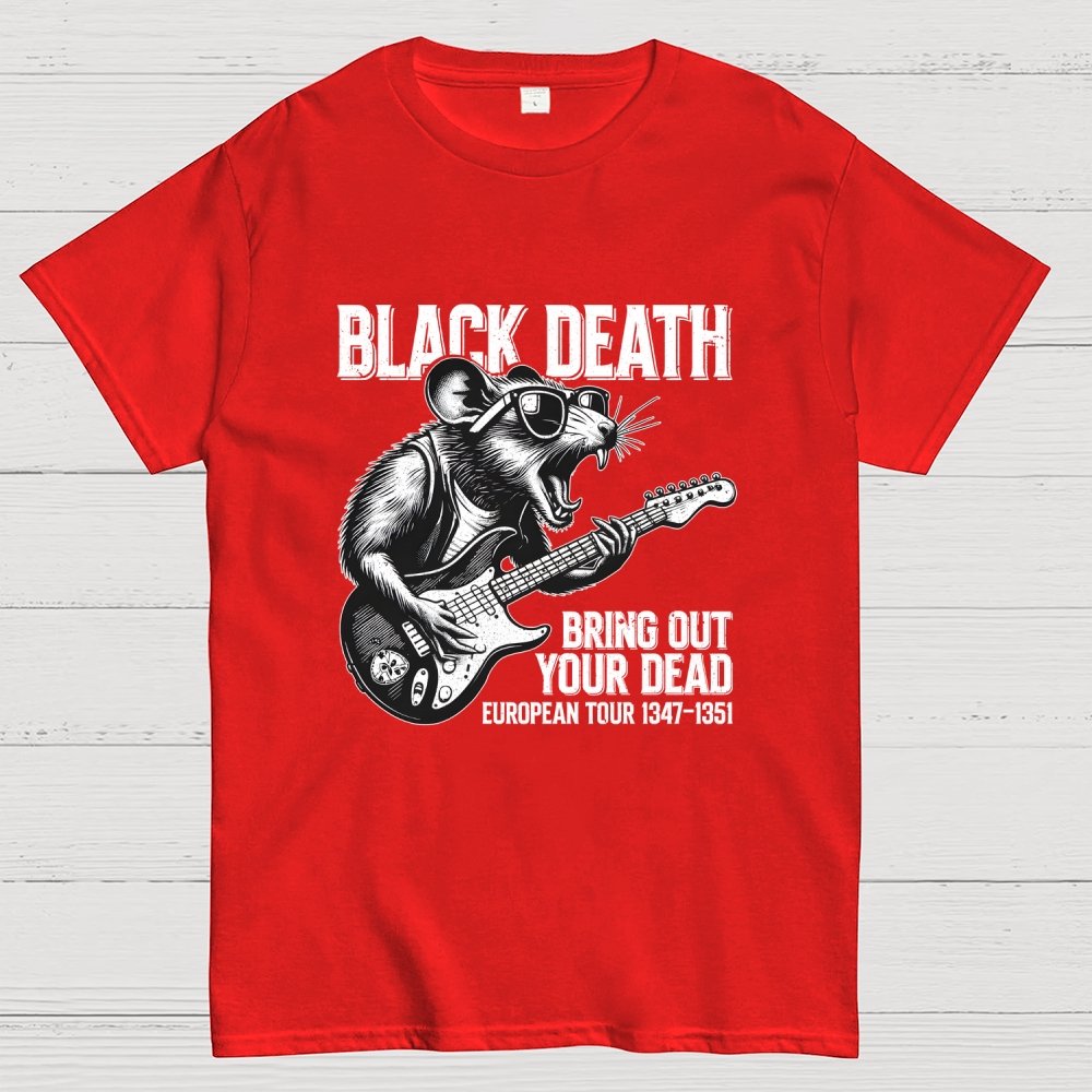 Black Death European Tour Geek T-Shirt