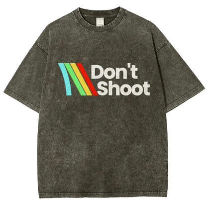 Don't Shoot Vintage Distressed T-shirt