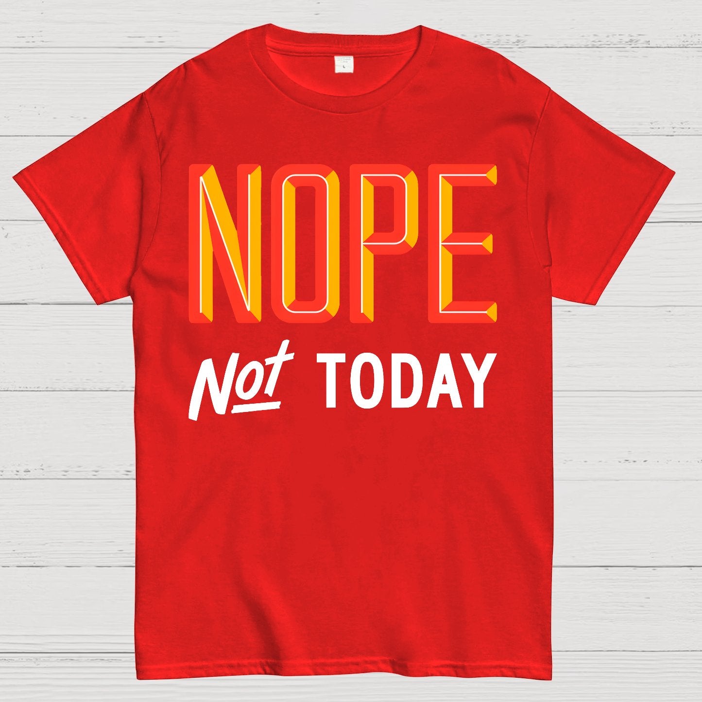 NOPE Geek T-Shirt