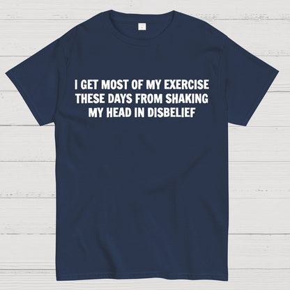 Shaking My Head Sarcastic Geek T-Shirt