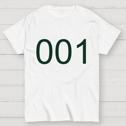 Number 001 Game Movie Geek T-Shirt