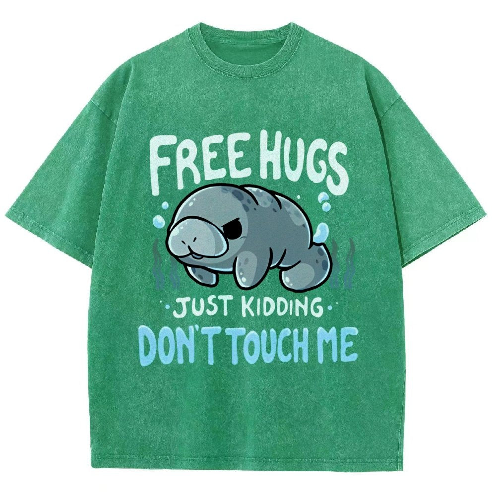 Free Hugs Vintage Distressed T-shirt