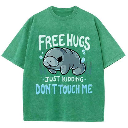 Free Hugs Vintage Distressed T-shirt