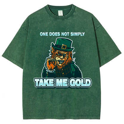 Irish Meme-St. Patrick's Day Vintage Distressed T-shirt