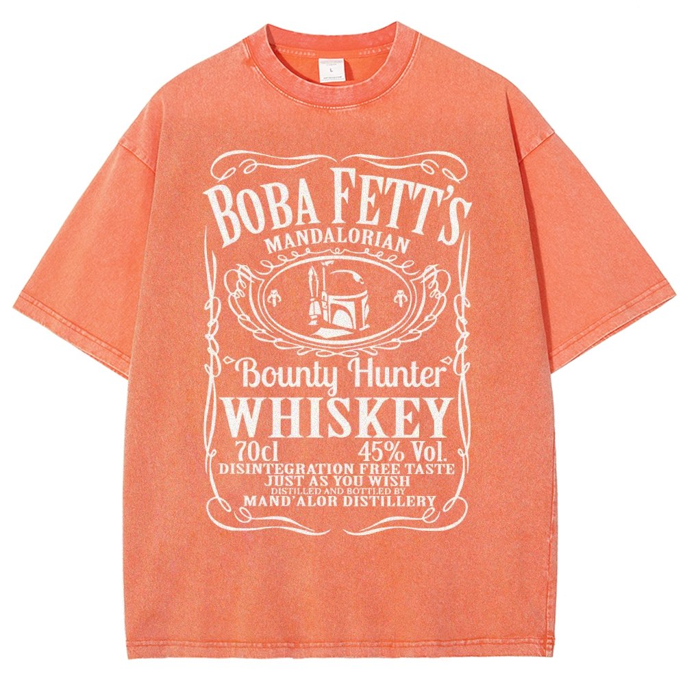 Adventure Hunter Whiskey Vintage Distressed T-shirt