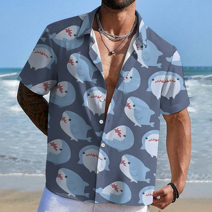 Shark Geek Hawaiian Shirt