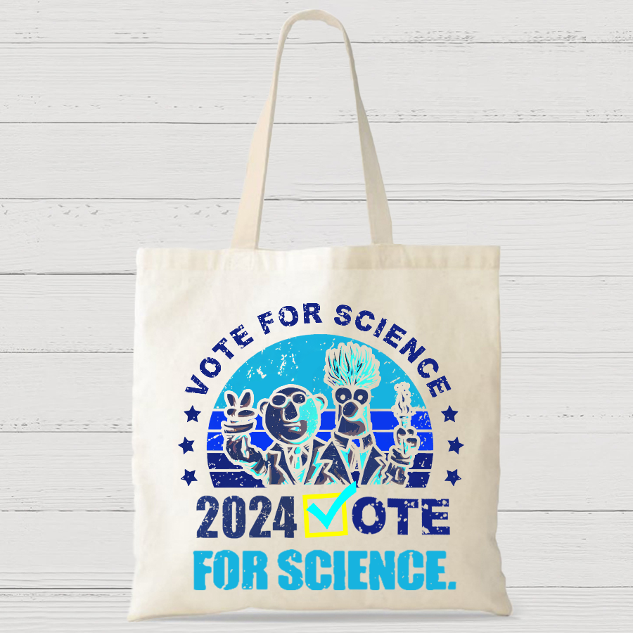 2024 Vote for Science Casual Classic Canvas Bag
